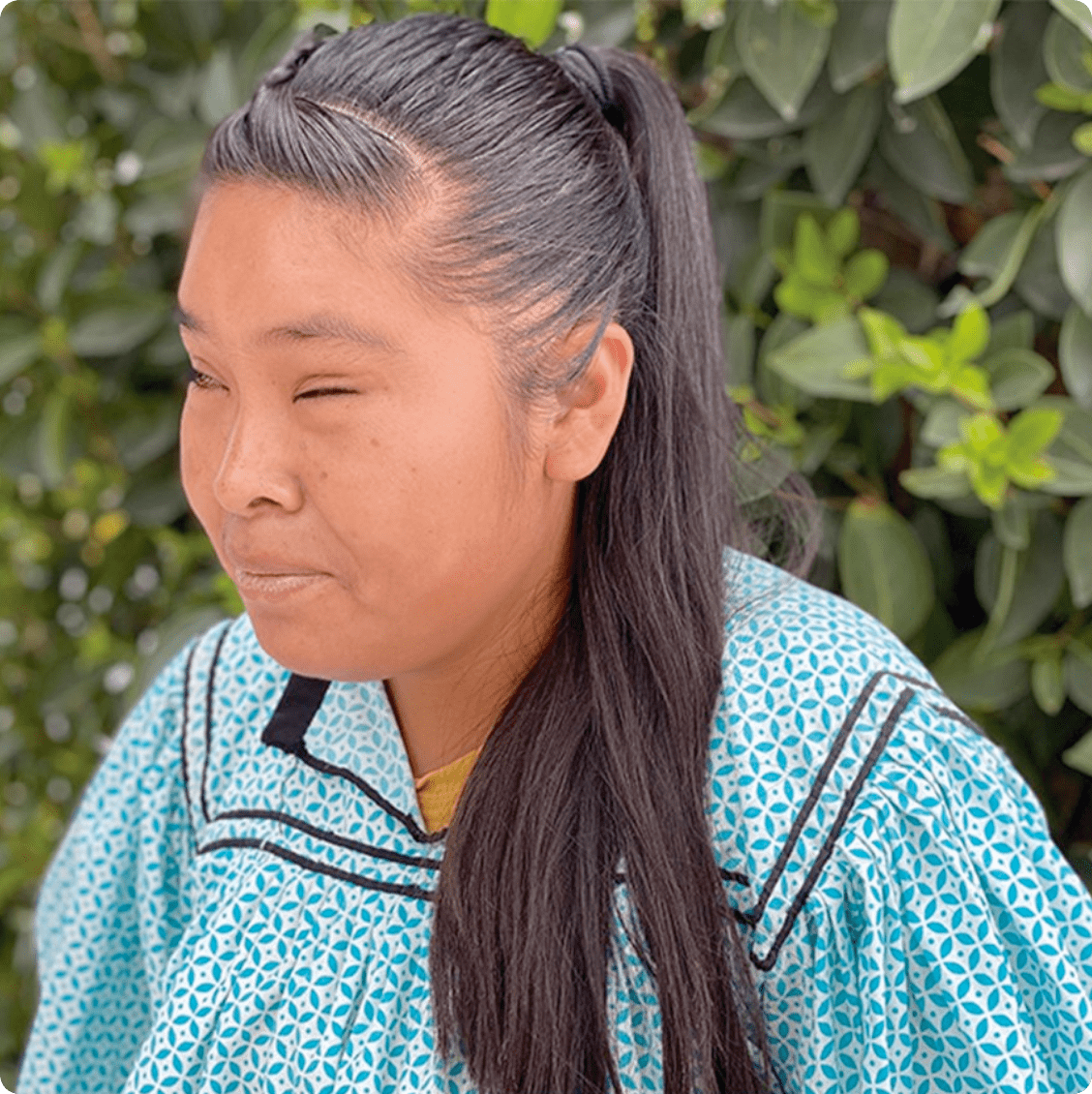 Imagen de persona invidente